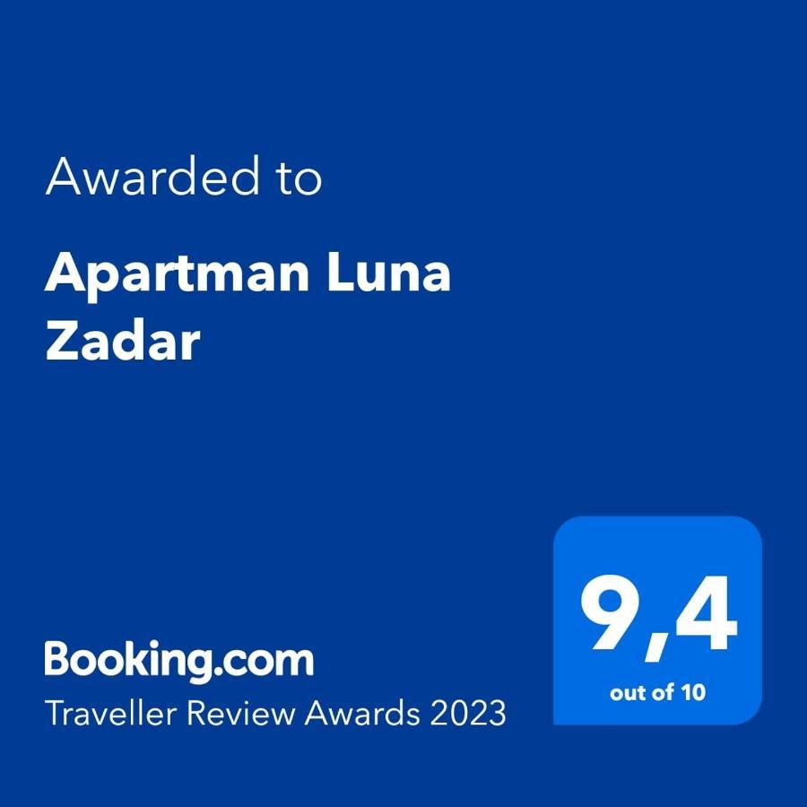 Apartman Luna Zadar Exteriér fotografie